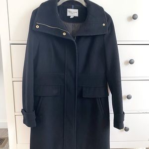 Womens Cole Haan black peacoat size 10